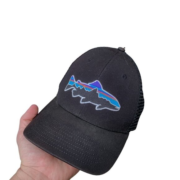 Rare Patagonia Fitz Roy Trout Trucket Hat - Picture 6 of 9
